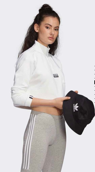 sudadera crop top adidas