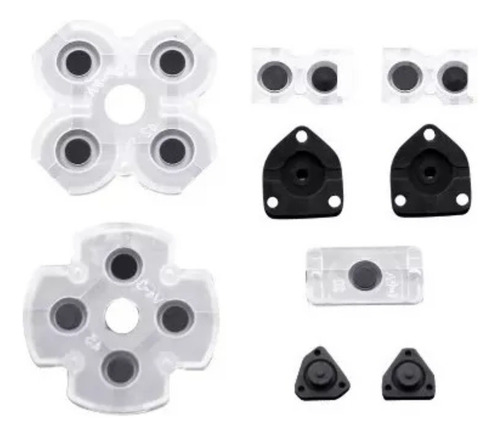 Set Gomas Conductivas 1ra Y 2da Generacion Para Control Ps4