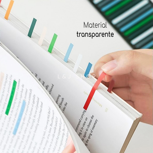 Marca Texto Post It Fitas Adesivas Neon Escolar - 480 Fitas