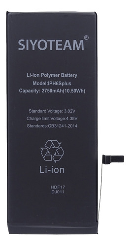 Bateria Para iPhone 6s Plus + Pegamento Elastico - Siyoteam