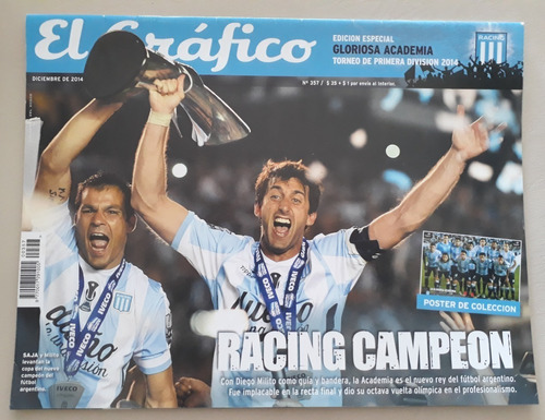 Revista El Grafico  Racing Campeon 2014