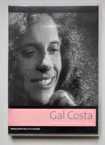 Dvd Gal Costa Programa Ensaio - 1994 - Original Com Encarte