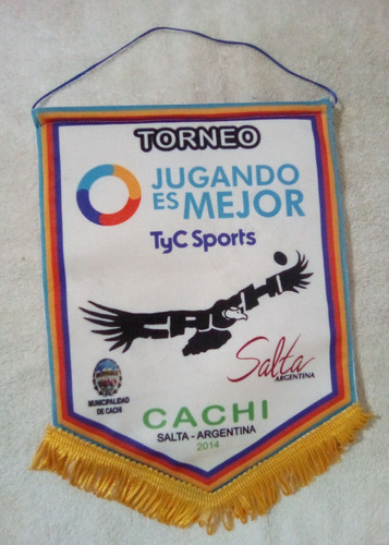 Banderin Tyc Sports 2014 Cachi, Salta, Argentina 