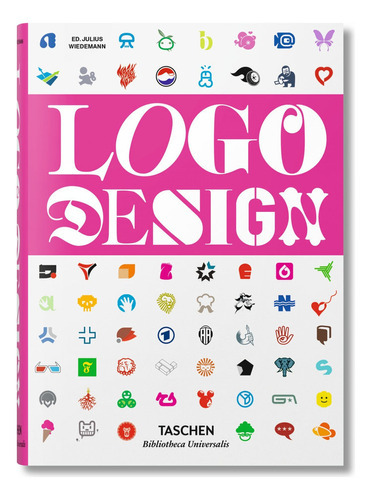 Logo Design, De Wiedemann, Julius. Editorial Taschen, Tapa Dura En Inglés