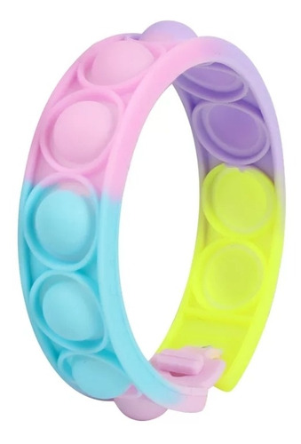 Pulsera Pop It Fidget Toy Descompresión Antiestrés 