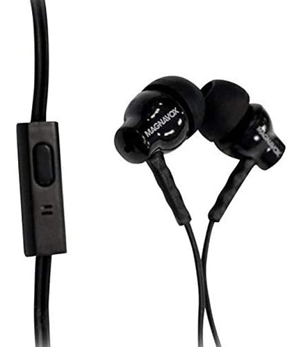 Magnavox Mhp4851-bk Auriculares Con Micrófono En Negro | En Color Black