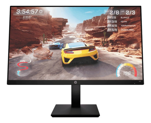 Imagen 1 de 4 de Monitor gamer HP X X27 LCD 27" negro 100V/240V