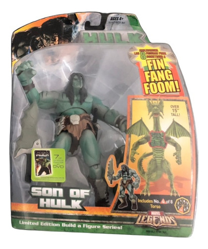 Son Of Hulk Marvel Legends Fin Fang Foom Series