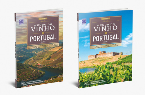 Mundo do Vinho - Portugal (Coleção - 2 livros), de Editora Europa. Editorial Editora Europa, capa mole em português, 2022