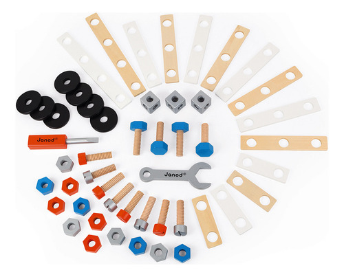 Juego De Bricolage 50 Piezas Janod