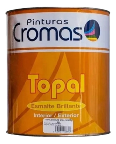 Pintura Esmalte Brillante Blanco Topal Pinturas Cromas Galón