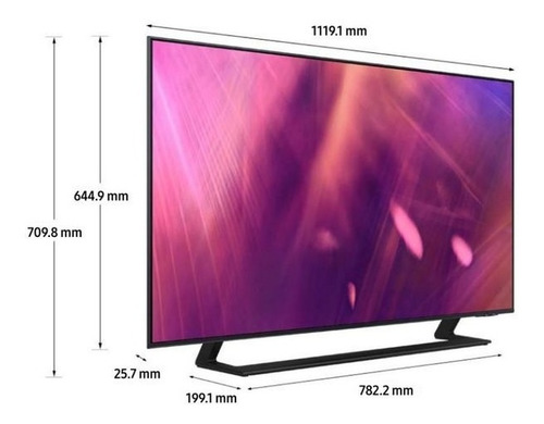 Imagen 3 de 9 de Televisor Samsung 2021 Un50au9000 50 Pulgadas 4k Smart