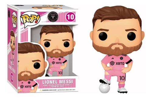 Funko Pop! Leonel Messi - Generica Inter Miami Football # 10