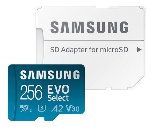 Memoria Micro Sd Samsung Evo Select 256gb Mb-me256ka/am