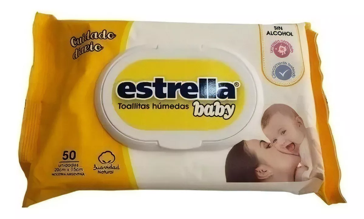 Primera imagen para búsqueda de toallitas humedas estrella baby