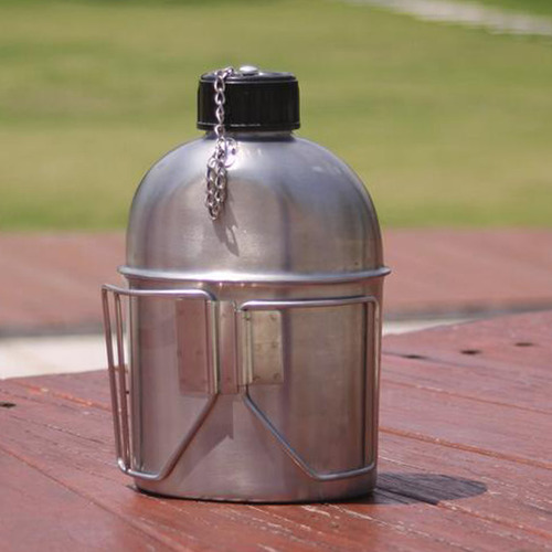 Cantimplora 1l Y Copa De.6l De Material Acero Inxodiable