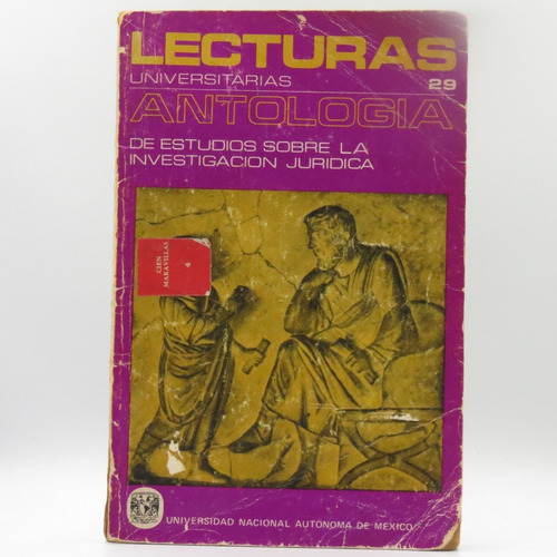 Antología Estudios Investigación Jurídica Lecturas Univ 29