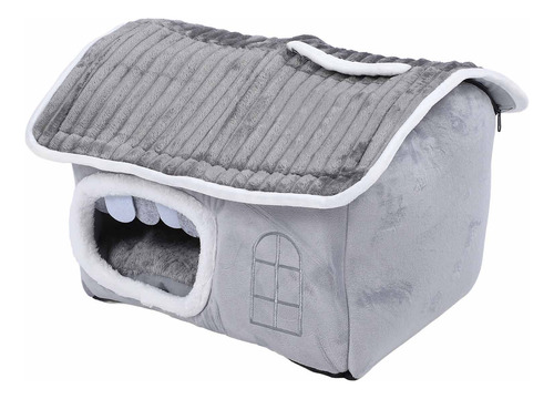 Casinha De Gato Com Isolamento Térmico Grey S, Removível Par
