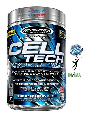 Cell Tech Hyper Build- Creatina - Muscletech- Invima