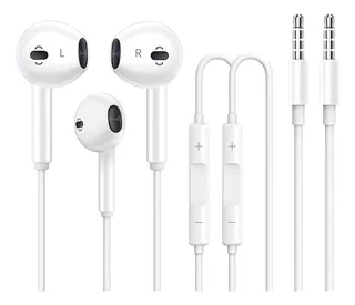 2 Pack Apple Earbuds Apple Mfi Certified Headphones Earphone