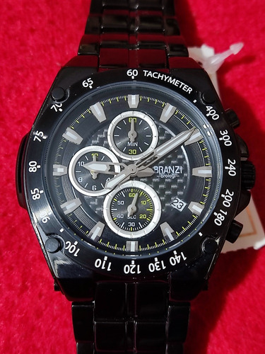 Reloj Hombre, Branzi Orologi, Mod. Br-5991-br-c, Ceramic.
