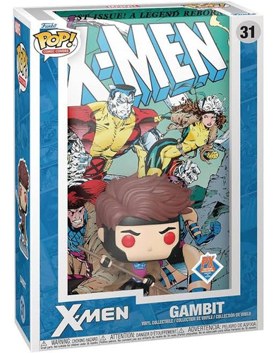 Funko Pop! Comic Cover Gambit Px Exclusive #31 X-men 97