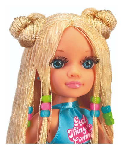 Muñeca Nancy, Un Día Con Trenzas Rubia