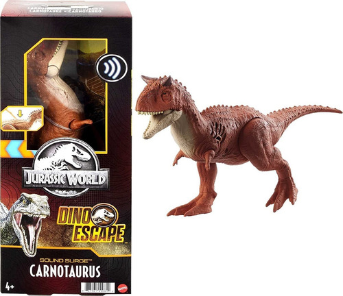 Imagen 2 de 4 de Dinosaurio Jurassic World Carnotaurus