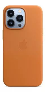 iPhone 13 Pro Max Golden Brown Leather Case (apple Original)