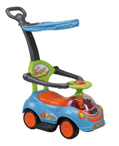 Carrito Buggy Buggie Con Sombrilla Guiador Niño Y Niña