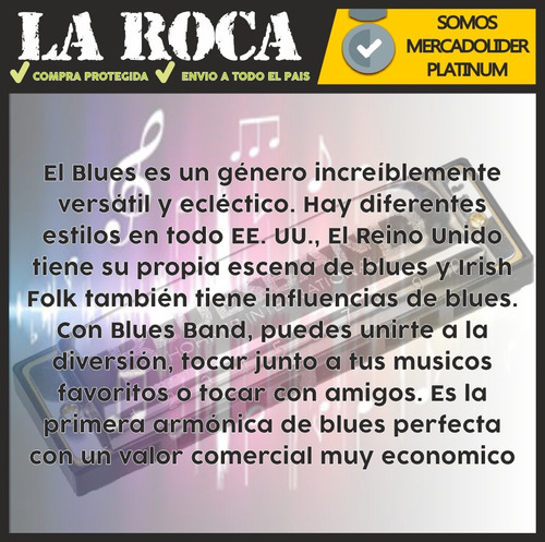 Armonica Blusera Diatonica Hohner Todos Los Tonos Envios