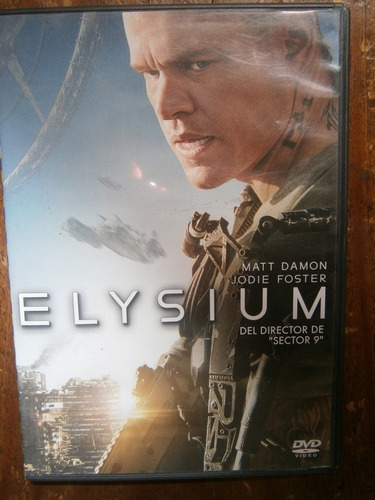 Elysium Dvd Matt Damon Jodie Foster Neill Blomkamp 2013