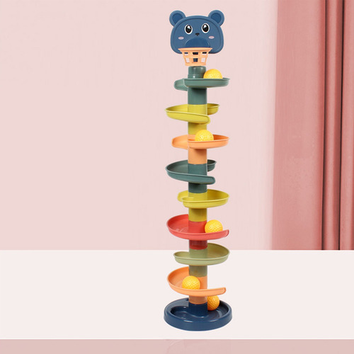 Torre De Lanzamiento Y Rollo De Bolas Interactiva 9 Pisos