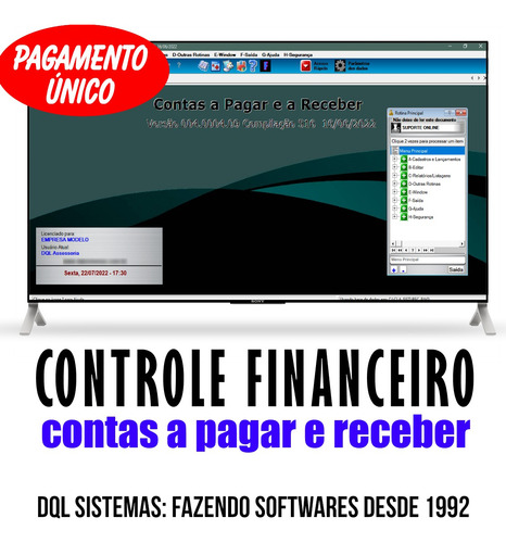 Programa Controle Financeiro-teste Grátis Por 10 Dias