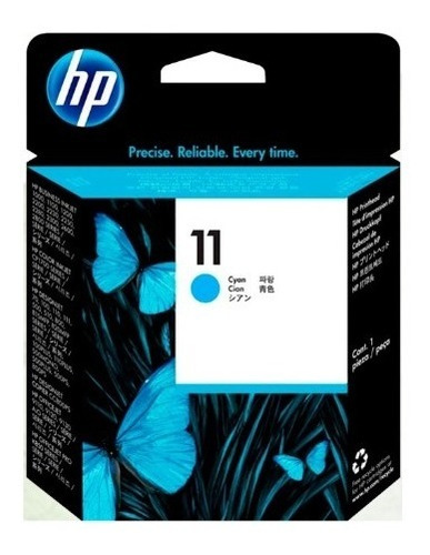 Cabezal Hp 11 Cian Original En Caja Y/o Blister C4811a C4811