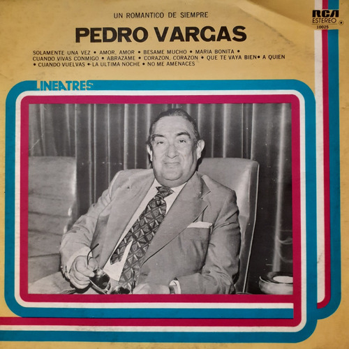 Vinilo Pedro Vargas (un Romantico De Siempre)