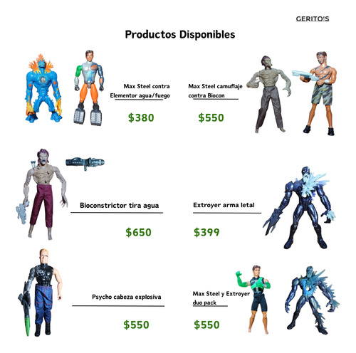 Max Steel Con Vehículo Mx9 N-tek Cycle Coleccionable (Usado)