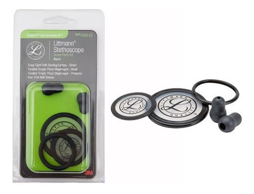 Kit Repuestos Littmann Classic Ill Negro 