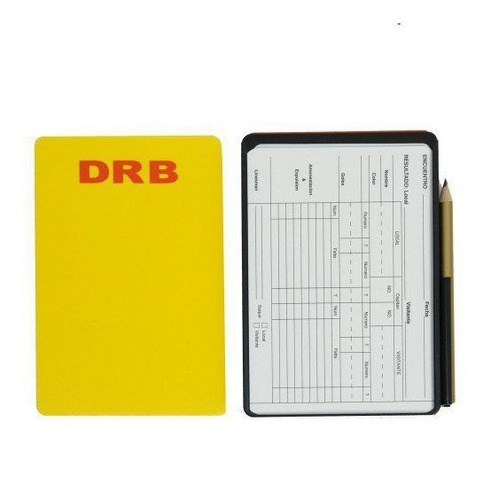 Sufix Par Tarjetas Arbitro Pro Drb