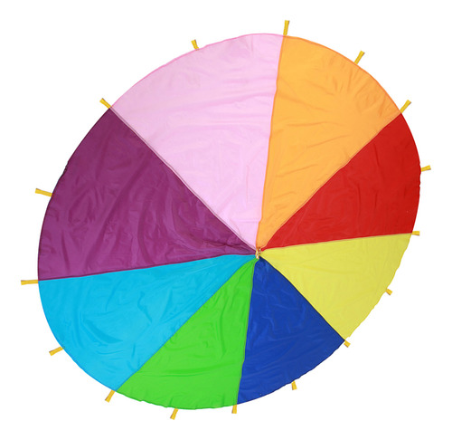 Juego De Paracaídas Para Niños, Multicolor, Arcoíris, Para N