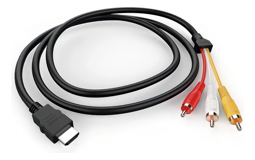 Cable Eanetf Hdmi a Rca, 1080p, 5 pies/1,5 m, Hdmi macho a