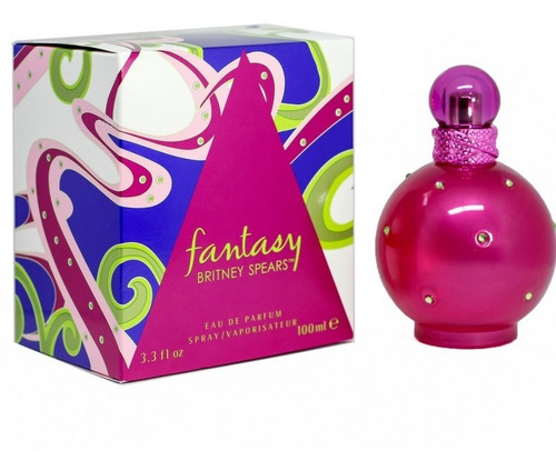 Perfume Fantasy Britney Spears Edp 100ml - Selo Adipec Lacra