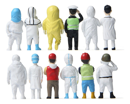 Para Z0hz Boneca Miniatura De Pessoas Boneca Médico Com