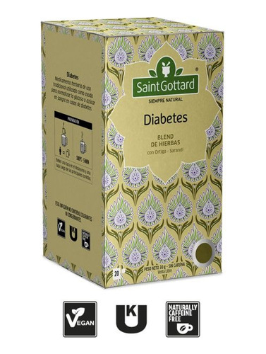 Te Saint Gottard Tisana Diabetes  X 20saquitos 