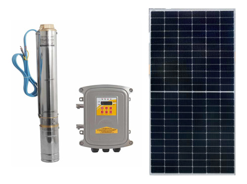 Kit Bomba Solar Conera 2 Hp + 6 Paneles Solares 550w