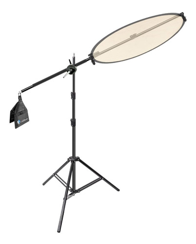 Limostudio Agg812 Soporte Reflector Iluminacion 92 Alto