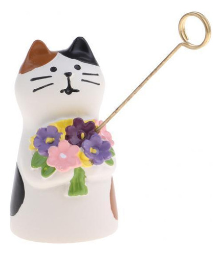 Gato En Miniatura Para Casa De Muñecas, Modelo De Flor,