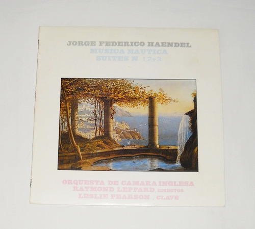 Leslie Pearson Leppard Haendel Música Náutica Suites Lp