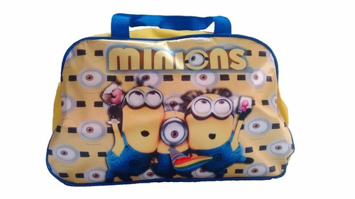 Bolsa Infantil Sacola Viagem Minnions Pronta Entrega Frete G