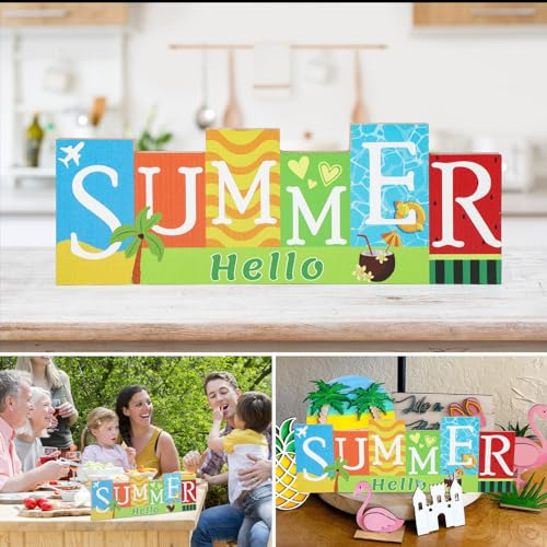 Decoraciones De Madera Para La Mesa Del 4 De Julio, Decoraci